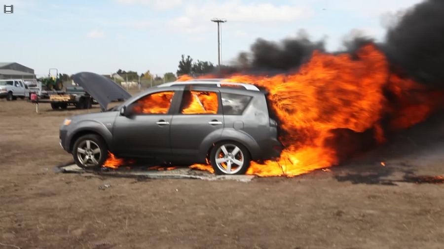 SUV Burnout